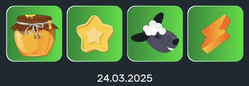 Bee Harvest Daily Combo 24 March 2025